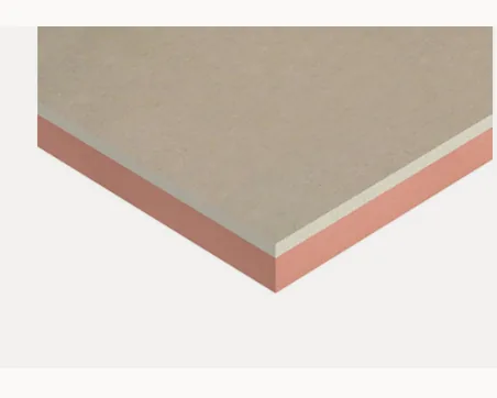AccuThermax™ Insulated Plasterboard - plasterboard lining laminated to phenolic foam core