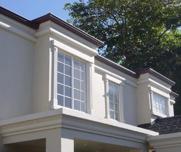 Accumen® mouldings - architrave bands and window surrounds on a home