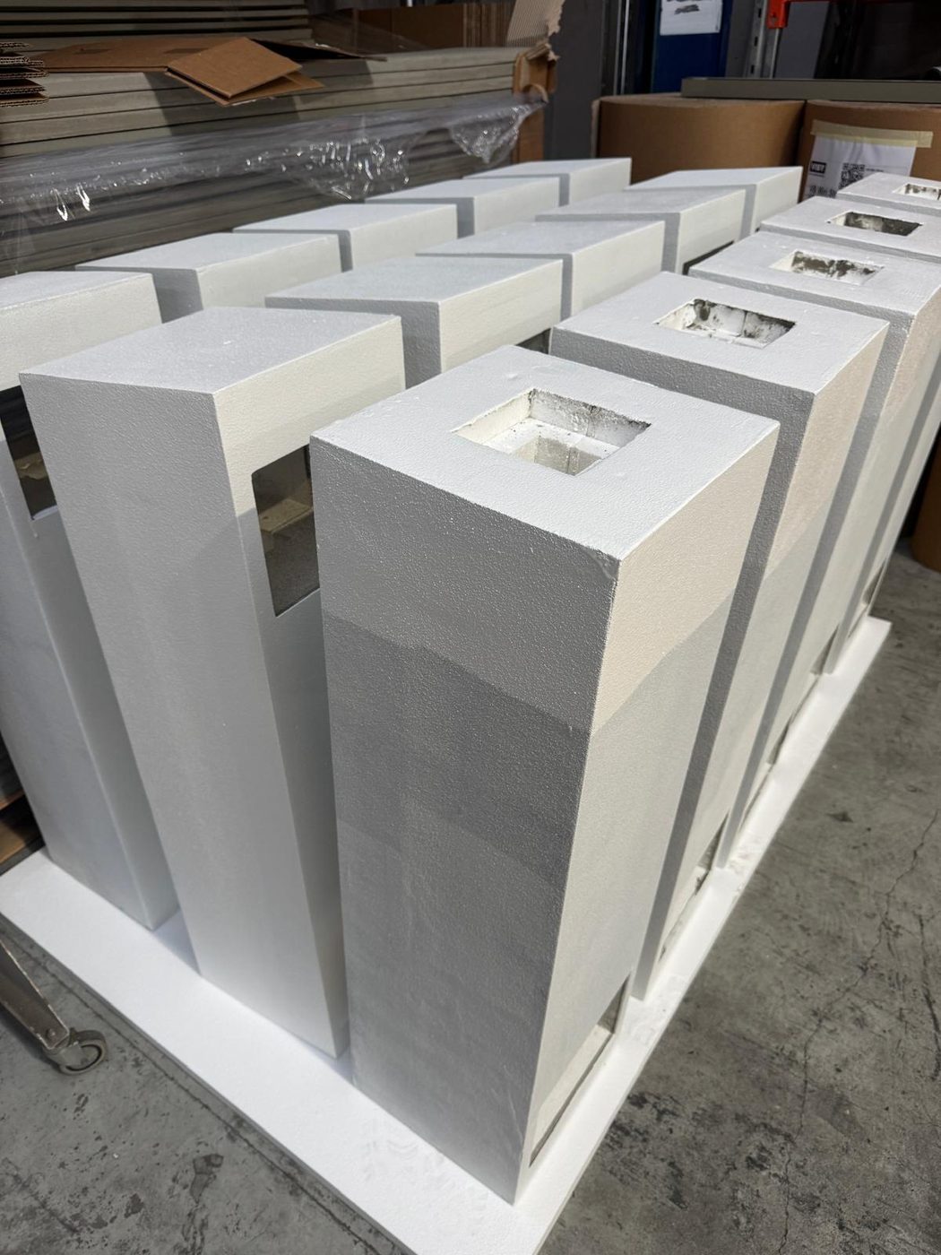 Accumen® letterbox units - EPS bodies with mail slot