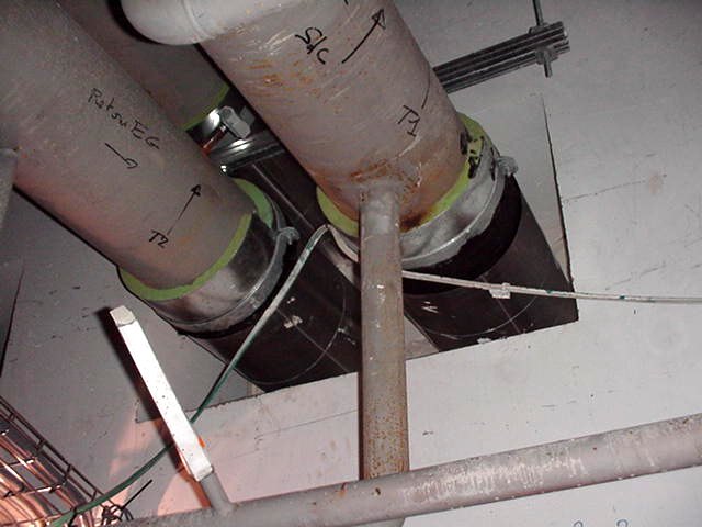 Pipe Insulation at Service Risers